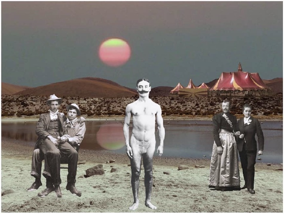 Composición digital — el campamento