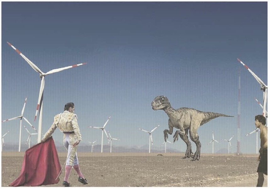 Composición digital — el duelo
